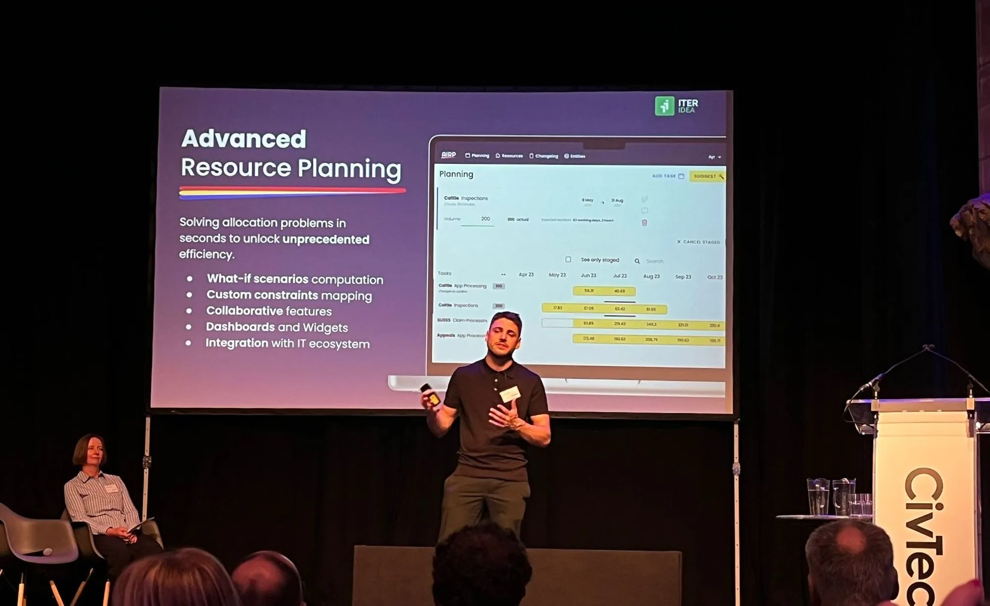 Showcase di AIRP, il Resource Planner fornito al governo scozzese