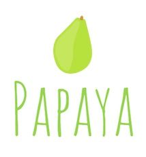 Papaya's full logo
